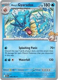 Misty's Gyarados (Non-holo)