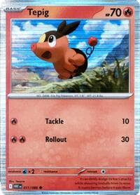 Tepig (Unova Poster Collection)