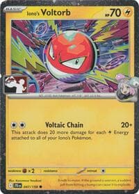 Iono's Voltorb (Cosmos Holo)