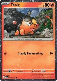 Tepig (Cosmos Holo)
