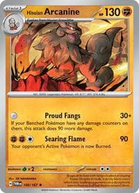 Hisuian Arcanine (Non-Holo)