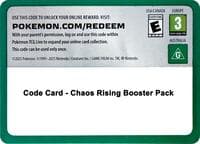 Code Card - Chaos Rising Booster Pack