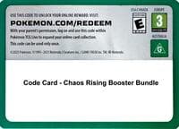 Code Card - Chaos Rising Booster Bundle