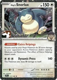 Hop's Snorlax (Cosmos Holo)