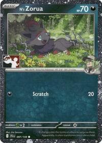 N's Zorua (Cosmos Holo)