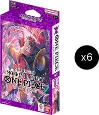 Starter Deck 18: PURPLE Monkey.D.Luffy Display