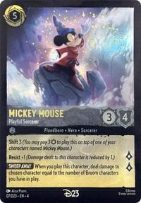 Mickey Mouse - Playful Sorcerer