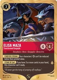 Elisa Maza - Transformed Gargoyle