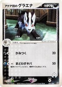 Team Aqua's Mightyena