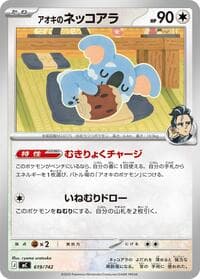 アオキのネッコアラ