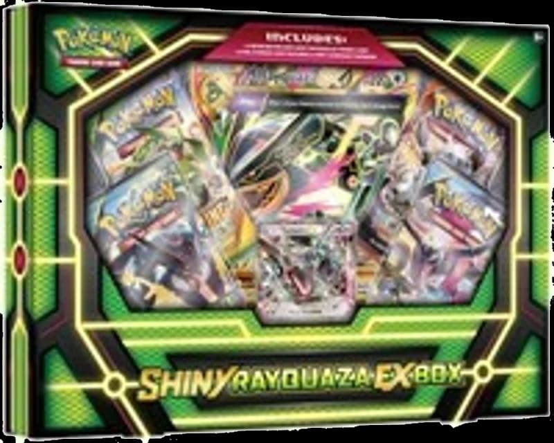 Shiny Rayquaza EX Box