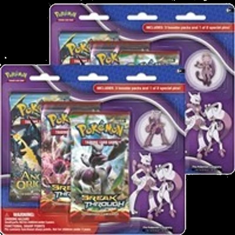 BREAKthrough Pin Blisters [Mega Mewtwo] (Set of 2)