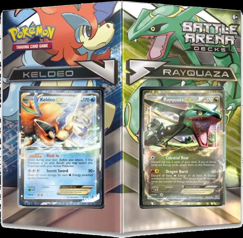 Battle Arena Decks: Keldeo EX vs Rayquaza EX