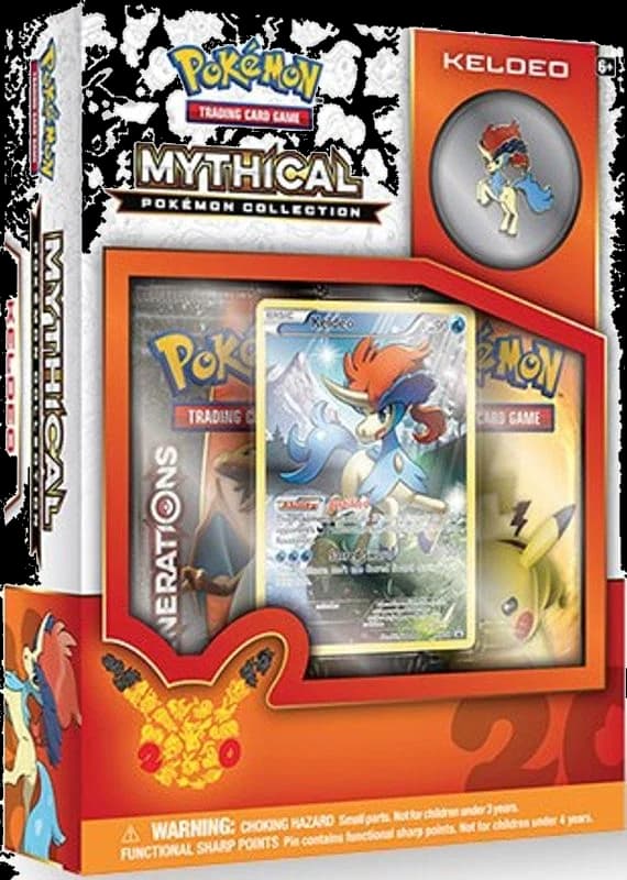 Mythical Pokemon Collection Box [Keldeo]