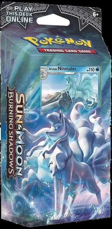 Burning Shadows Theme Deck - "Luminous Frost" [Alolan Ninetales]