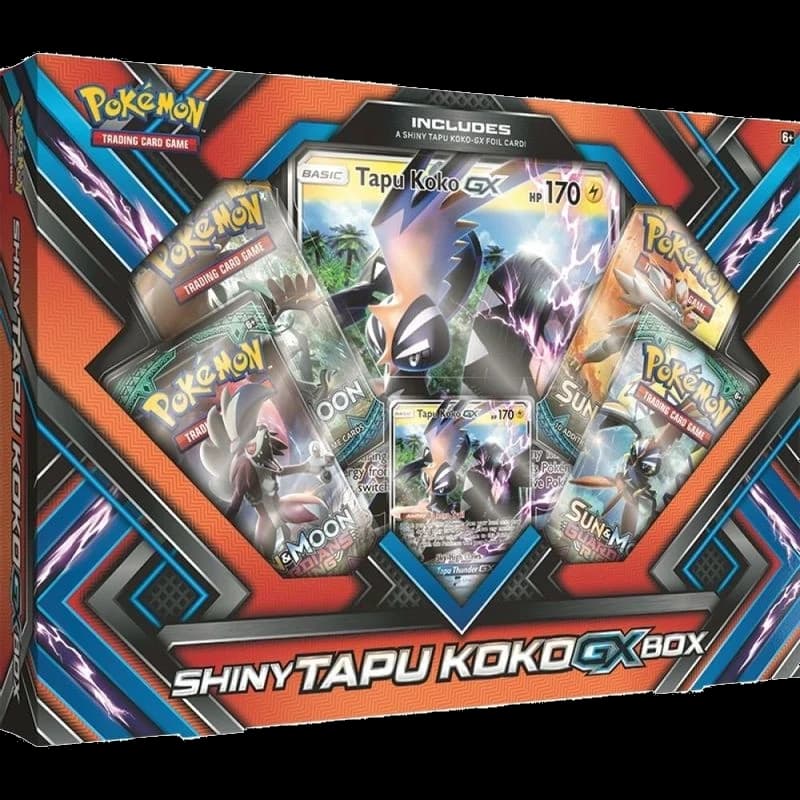 Shiny Tapu Koko GX Box