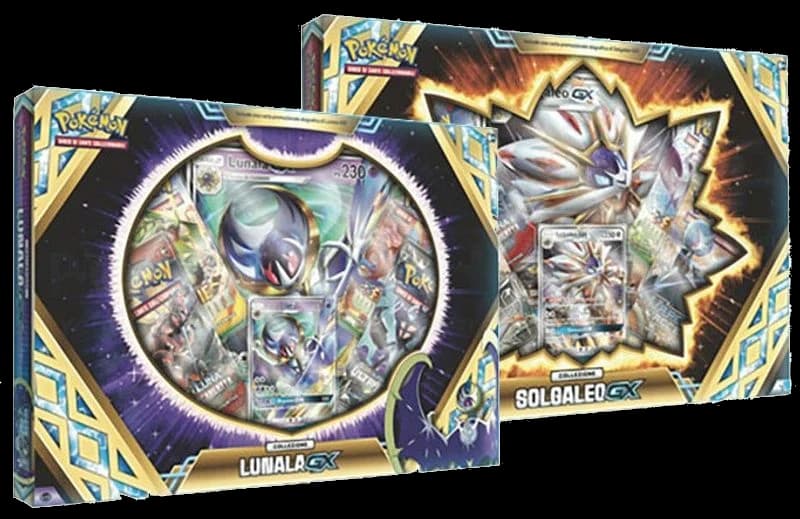 Solgaleo GX Box & Lunala GX Box