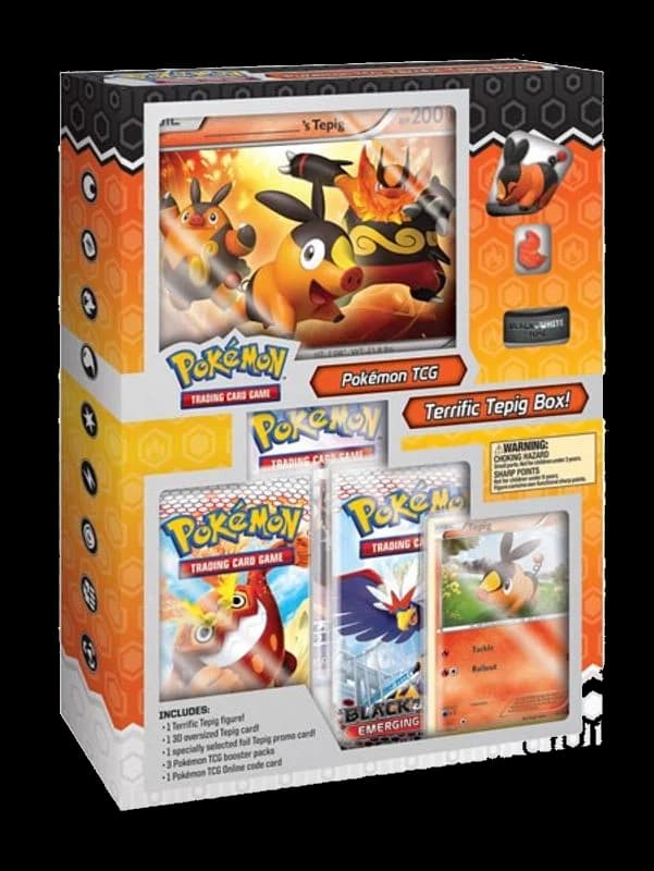 Starter Figure Boxes: Terrific Tepig Box