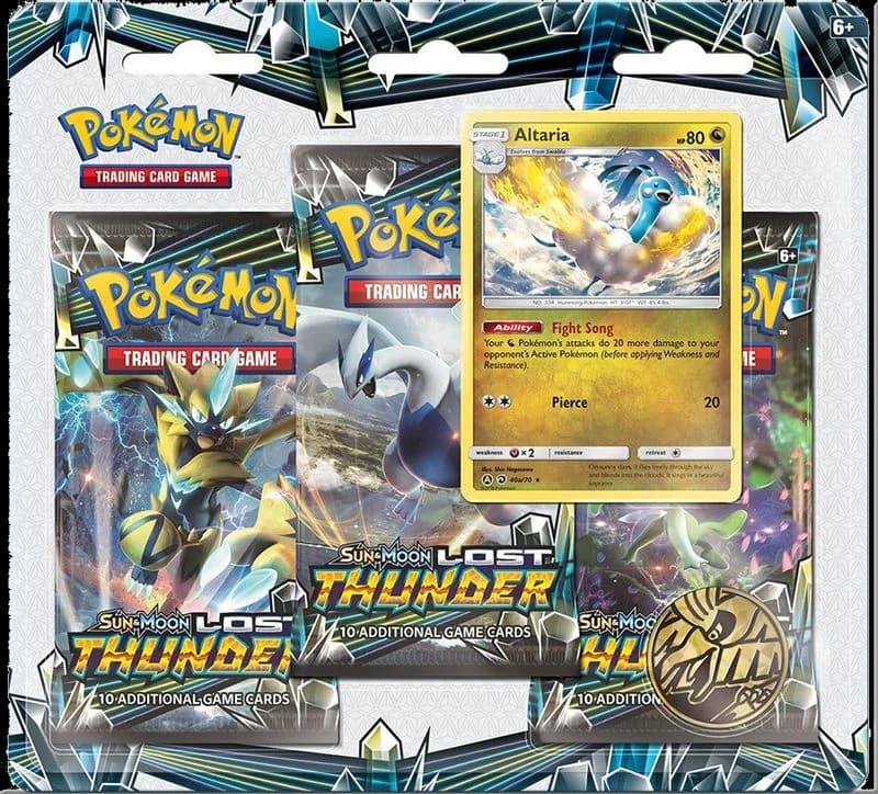 Lost Thunder 3 Pack Blister [Altaria]