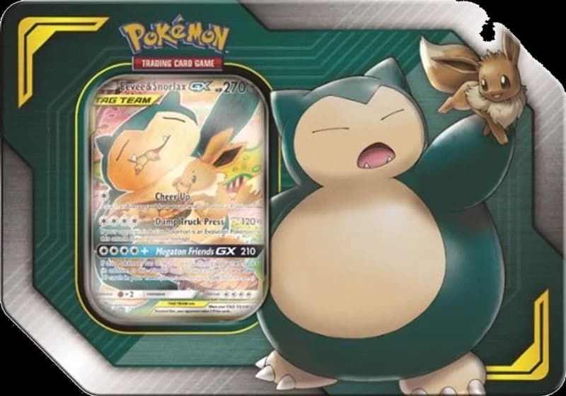 TAG TEAM Tin [Eevee & Snorlax GX]