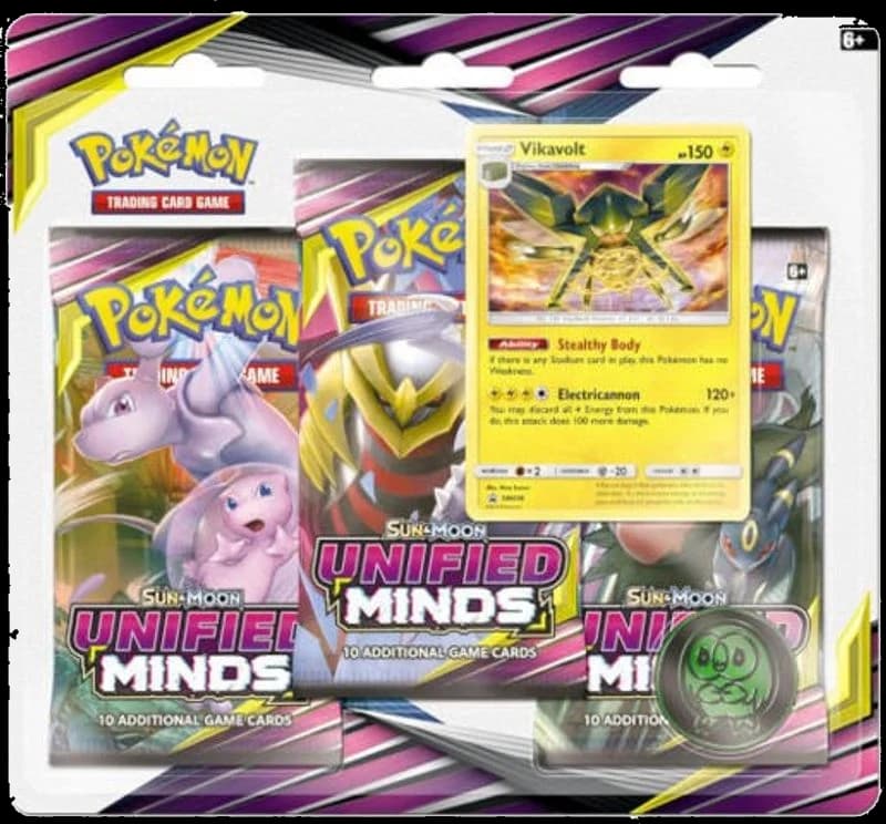 Unified Minds 3 Pack Blister [Vikavolt]