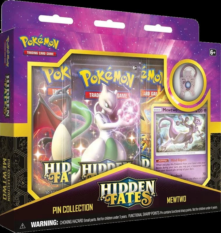 Hidden Fates Pin Collection [Mewtwo]