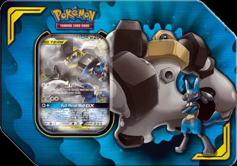 Power Partnership Tin [Lucario & Melmetal GX]