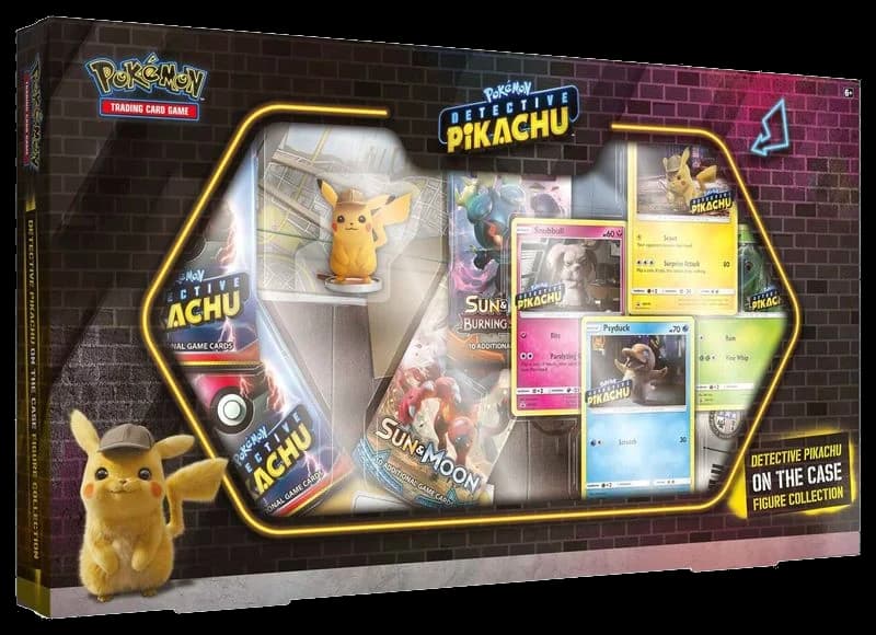 Detective Pikachu On the Case Figure Collection