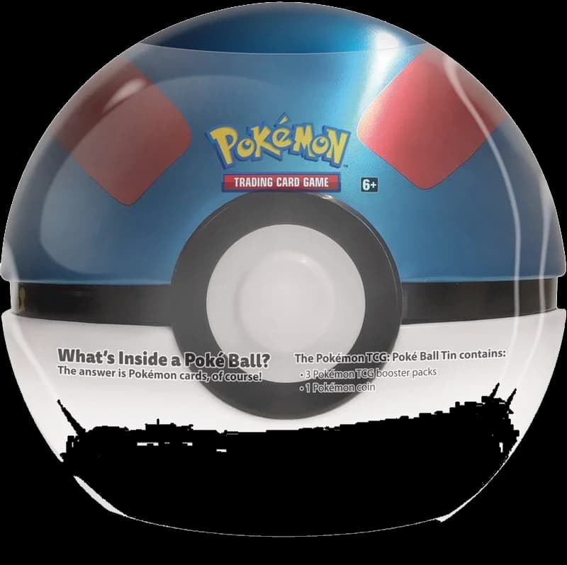 Pokemon - Poke Ball Tin - Great Ball