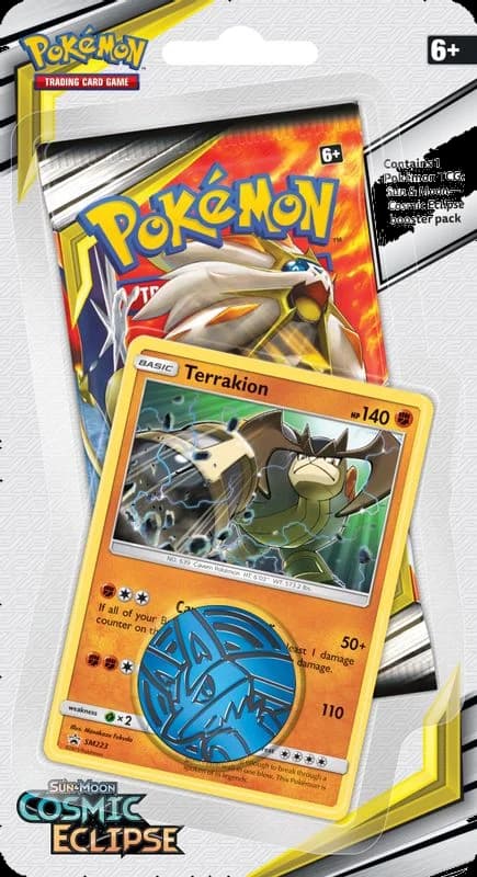 Cosmic Eclipse Single Pack Blister [Terrakion]