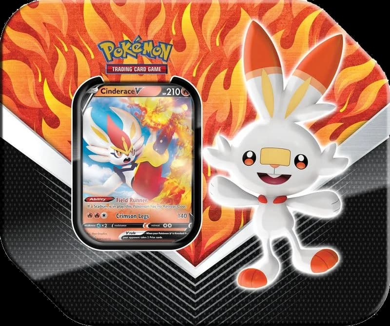 Galar Partners Tin [Cinderace V]