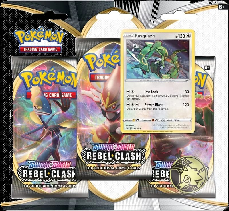 Rebel Clash 3 Pack Blister [Rayquaza]