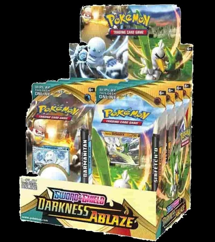 Darkness Ablaze Theme Deck Display