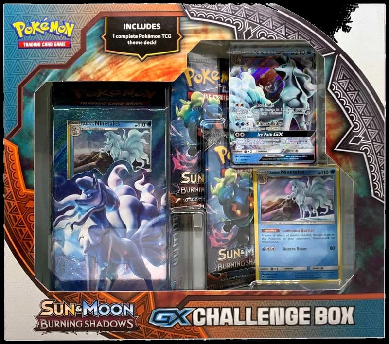 Alolan Ninetales GX Challenge Box