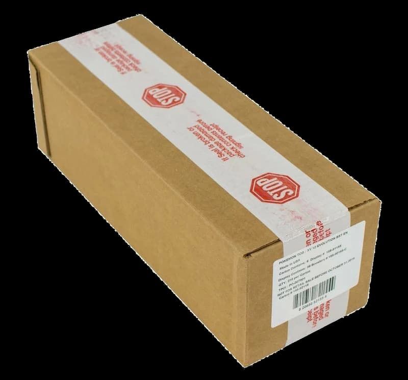 XY Evolutions Booster Box Case
