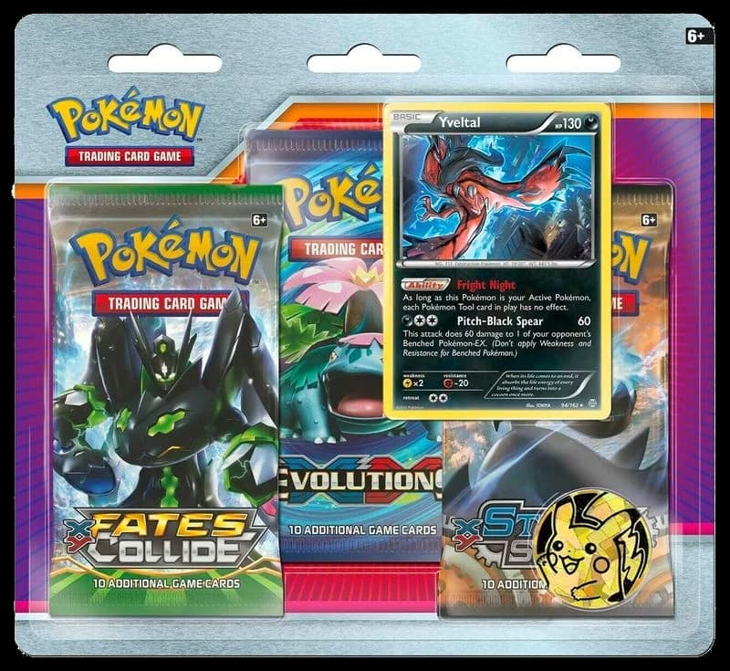 XY 3 Pack Blister [Yveltal]
