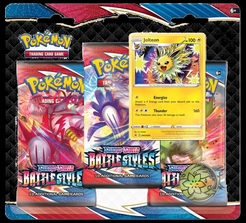 Battle Styles 3 Pack Blister [Jolteon]