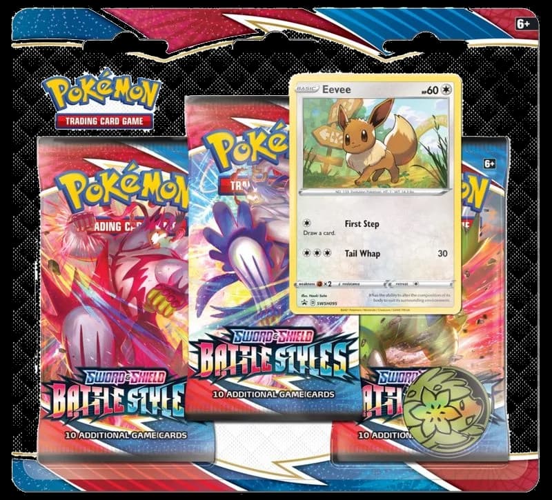 Battle Styles 3 Pack Blister [Eevee]