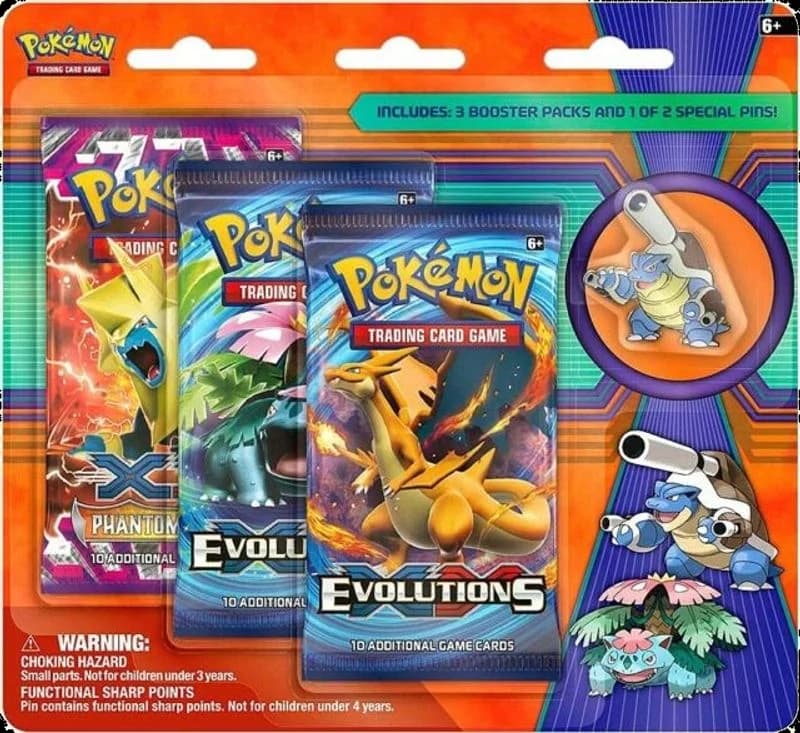 XY - Evolutions Pin Collection [Mega Blastoise]