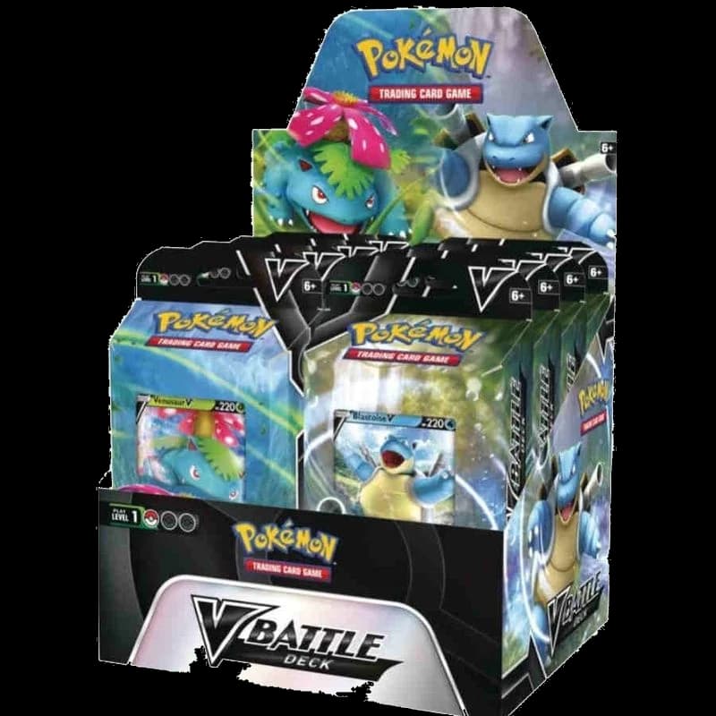 V Battle Deck Display [Venusaur V/Blastoise V]