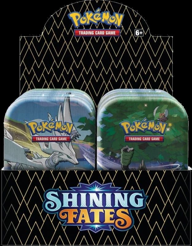 Shining Fates Mini Tin Display