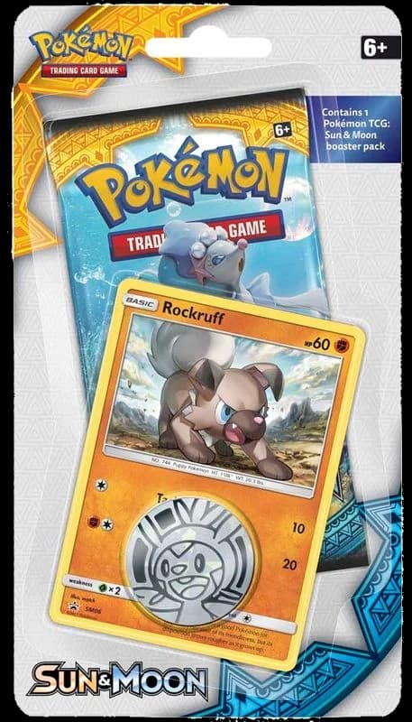 Sun & Moon Single Blister Pack [Rockruff]
