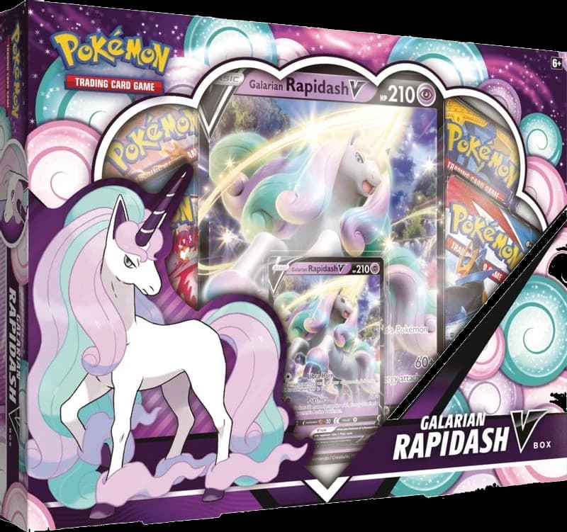 Galarian Rapidash V Box