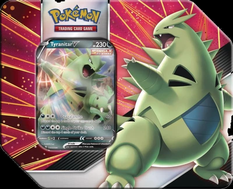 V Strikers Tin [Tyranitar V]