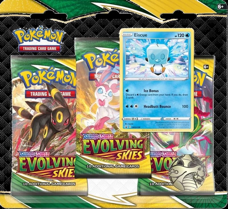 Evolving Skies 3 Pack Blister [Eiscue]