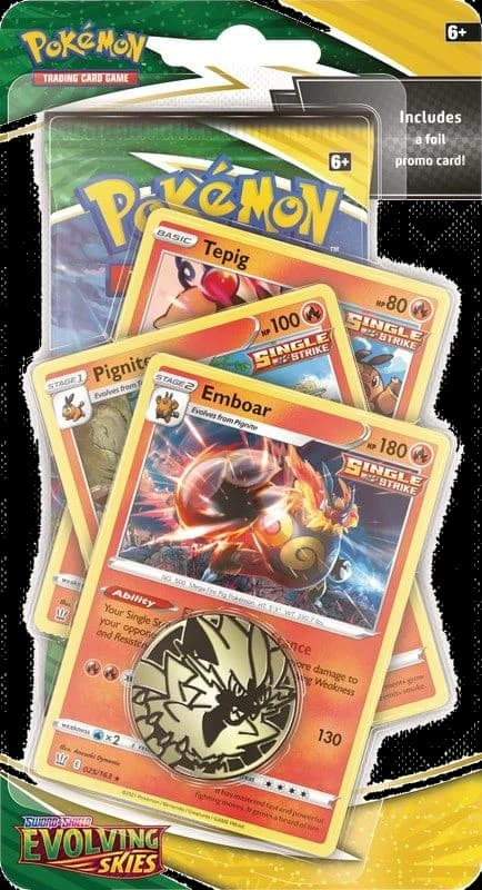 Evolving Skies Premium Checklane Blister [Emboar]