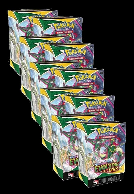 Evolving Skies Build & Battle Box Display