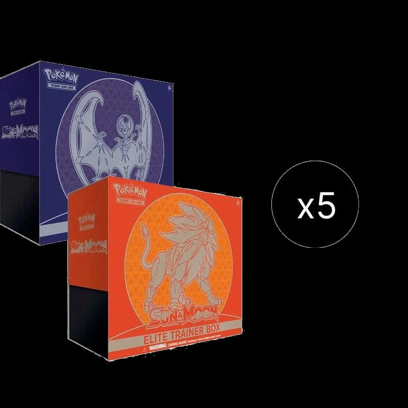 Sun & Moon Elite Trainer Box Case
