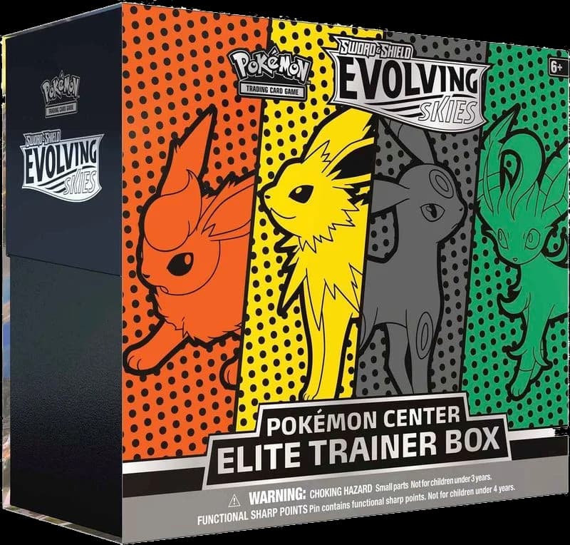 Evolving Skies Pokemon Center Elite Trainer Box [Jolteon/Flareon/Umbreon/Leafeon] (Exclusive)