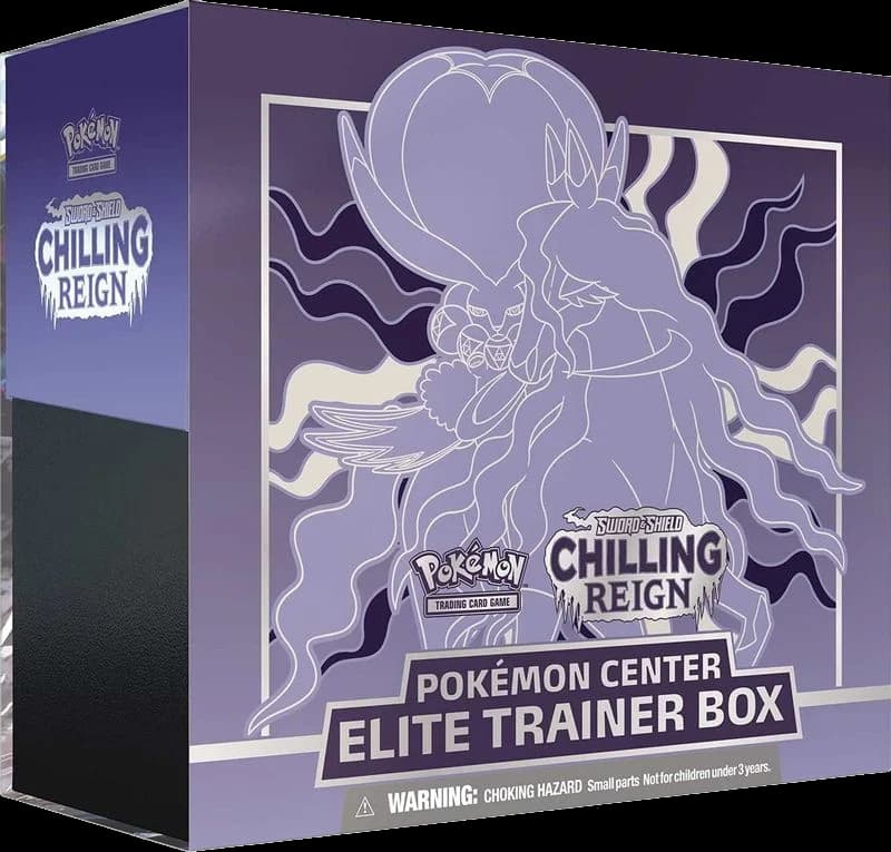 Chilling Reign Pokemon Center Elite Trainer Box [Shadow Rider Calyrex] (Exclusive)